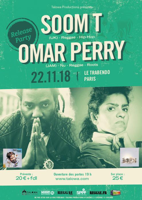 Omar Perry & Soom T au Trabendo : places et albums à gagner