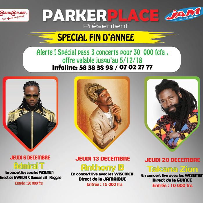 Admiral T, Anthony B. & Takana Zion à Abidjan !