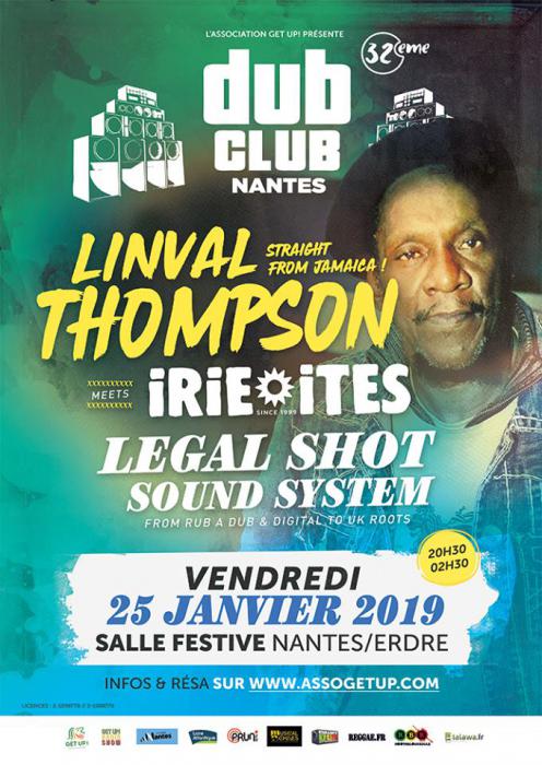 Nantes Dub Club #32 avec Linval Thompson