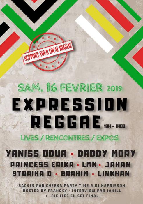 Soirée Expression Reggae au Blanc-Mesnil