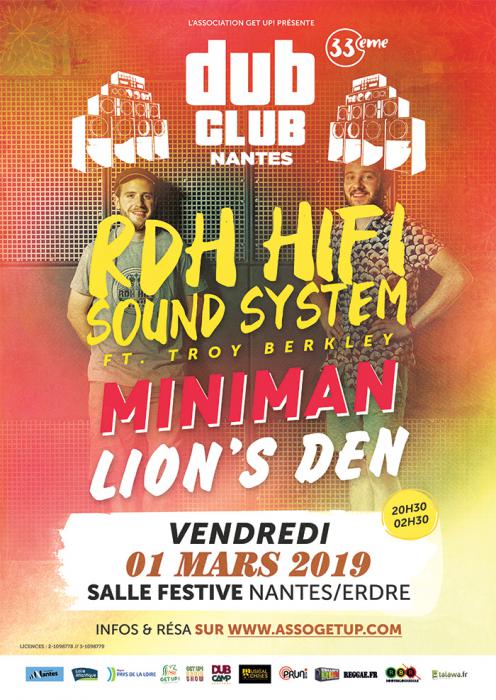 Nantes Dub Club #33 avec RDH Hi Fi