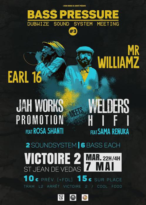 Earl 16 & Mr Williamz à Montpellier mardi