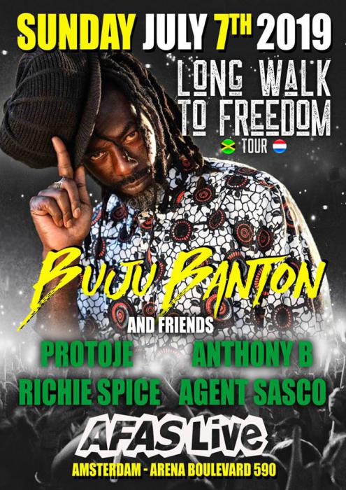 Buju Banton & Friends à Amsterdam