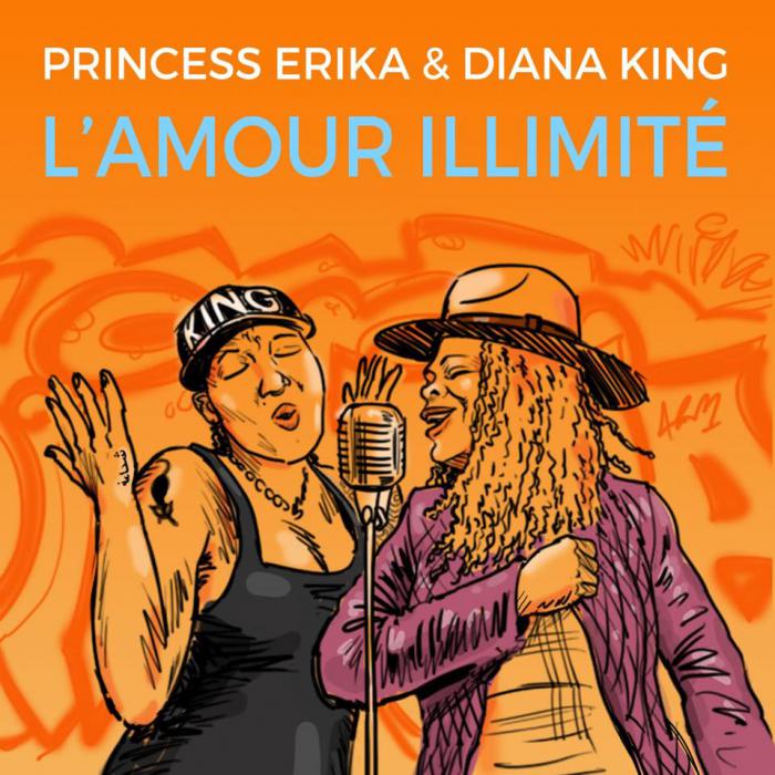 Princess Erika & Diana King : 'L'amour illimité' le clip