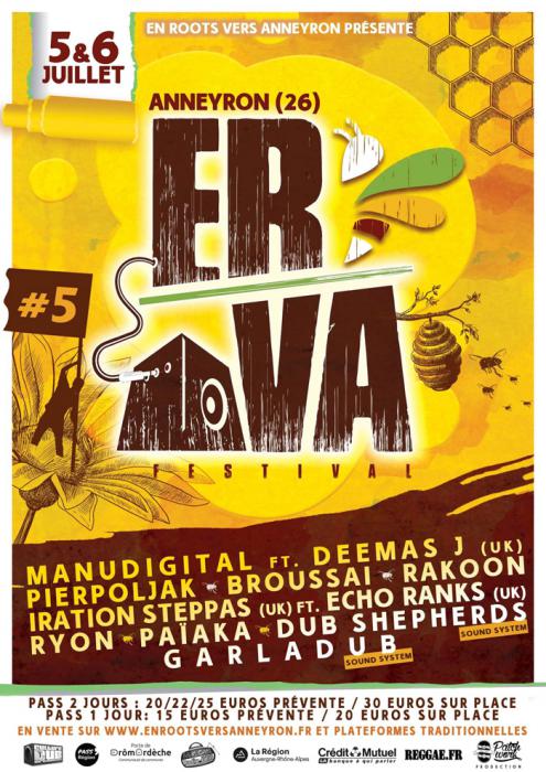 ERVA Festival les 5 & 6 juillet