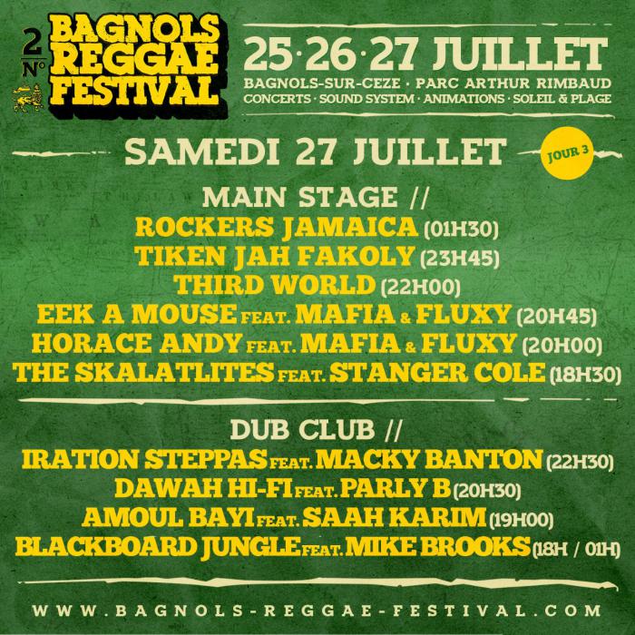 Reggae.fr En Direct du Bagnols Reggae Festival