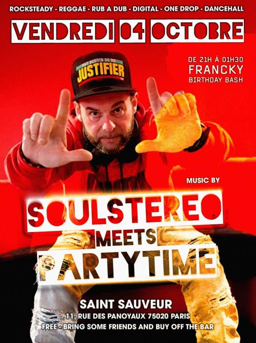 Francky Birthday Bash ce soir à Paris