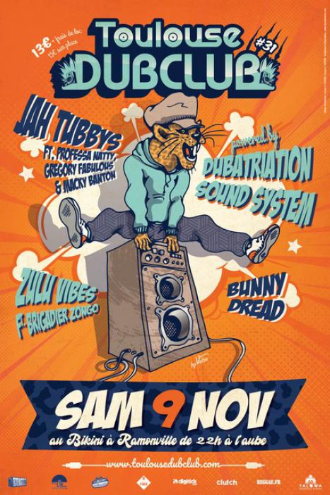 Toulouse Dub Club #31 avec Jah Tubby's