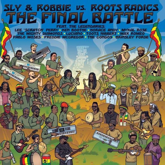 Roots Radics VS Sly & Robbie dispo en vinyle