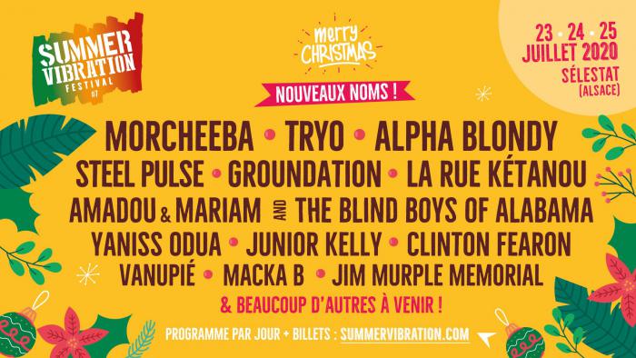 13 nouveaux noms au Summer Vibration Festival 