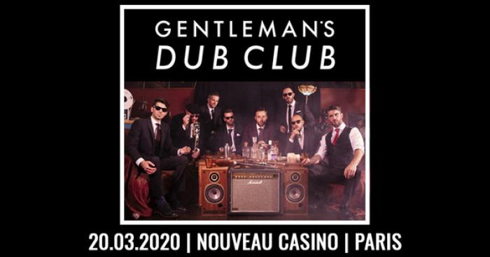 Gentleman's Dub Club en concert à Paris le 20 mars