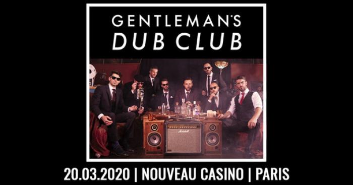 Gentleman's Dub Club en concert à Paris le 20 mars