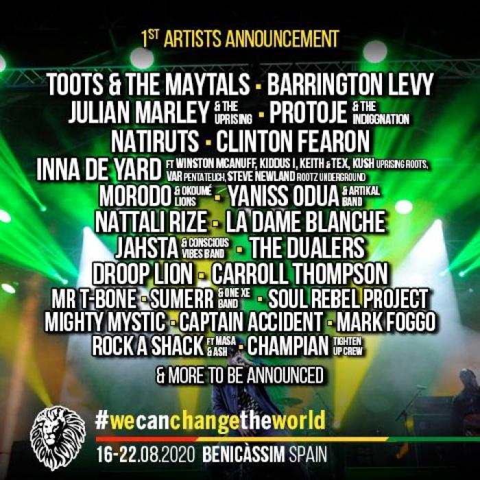 Rototom Sunsplash : les premiers noms