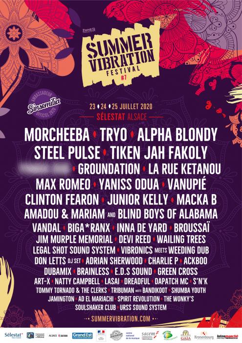 Summer Vibration : le prog jour par jour 