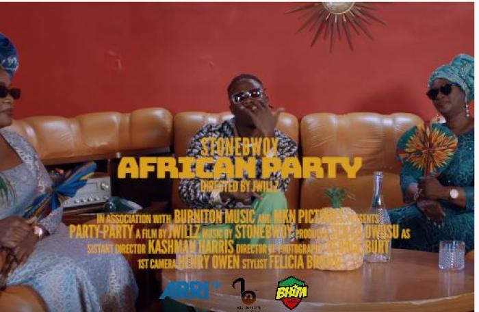 Stonebwoy 'African Party' avant l'album
