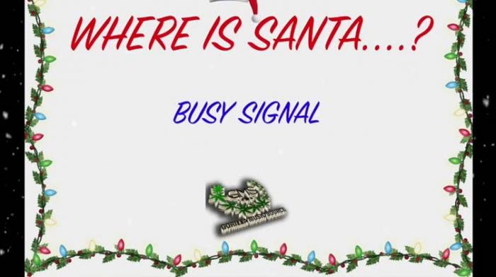 Busy Signal se demande où est le père noël