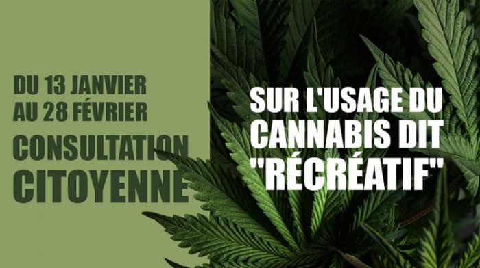 Cannabis récréatif : les députés vous consultent !
