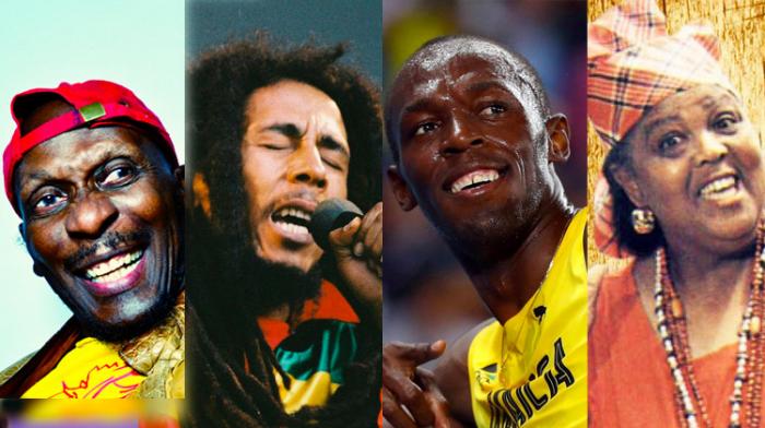 Bob Marley, Jimmy Cliff, Usain Bolt et Miss Lou : Héros ? 