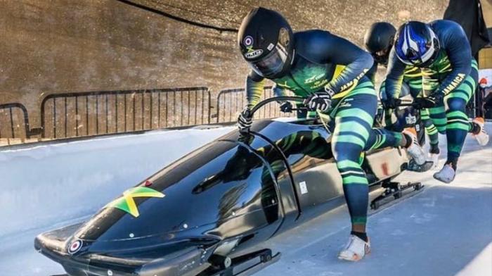 Soutien à l'équipe jamaïcaine de Bobsleigh aux J.O. de Pékin