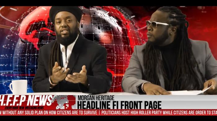 Morgan Heritage tient le cap et clippe 'Headline Fi Front Page'