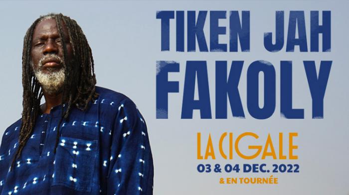 Tiken Jah Fakoly en tournée dans toute la France