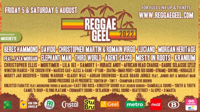 Reggae Geel : le prog complète