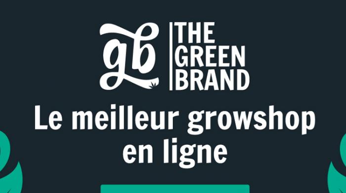 GB The Green Brand : un code promo sur le growshop