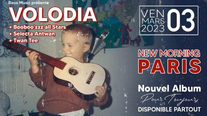 Volodia au New Morning le 3 mars : places à gagner