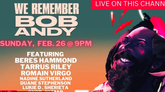 Hommage à Bob Andy cette nuit pour clôturer le Reggae Month