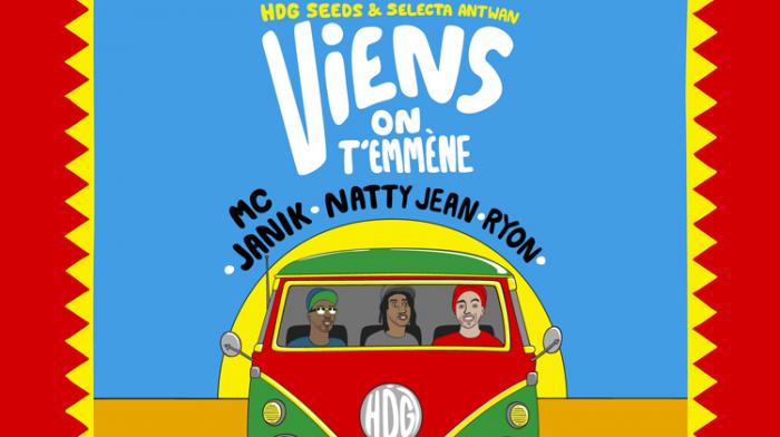 Mc Janik, Natty Jean & Ryon réunis sur 'Viens on t'emmène'