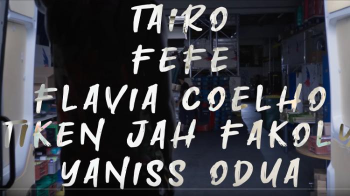 Féfé Taïro Yaniss Tiken & Flavia s'associent pour le Secours Populaire