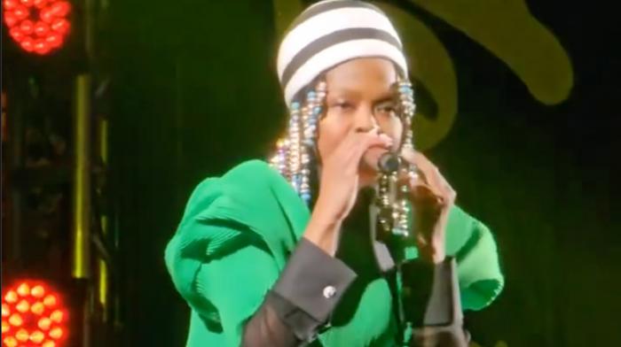 Lauryn Hill au concert d'anniversaire de Jo Mersa avec YG Marley