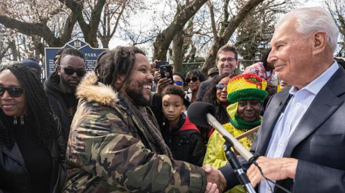 Stephen Marley se voit remettre les clefs de la ville de Wilmington