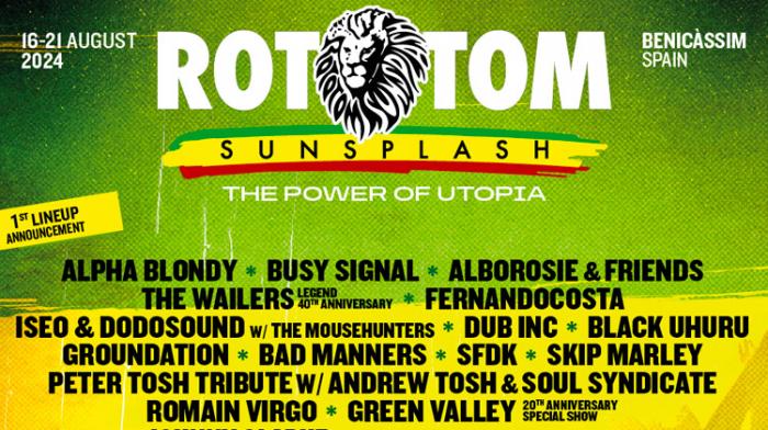 Rototom 2024 : déjà 70 concerts annoncés