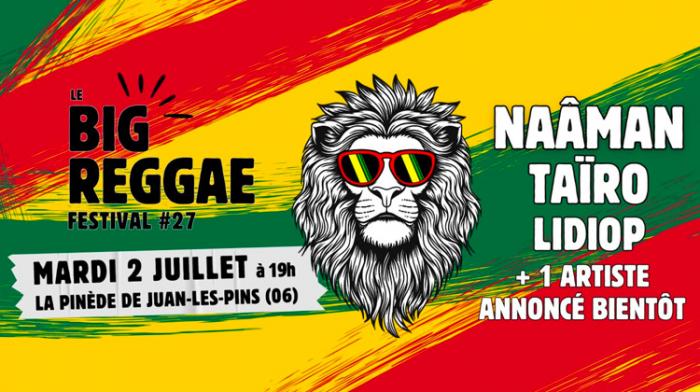 Naâman, Taïro et Lidiop au Big Reggae Festival