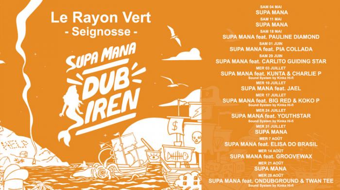 Supa Mana met le reggae dub haut tout l'été dans le sud-ouest