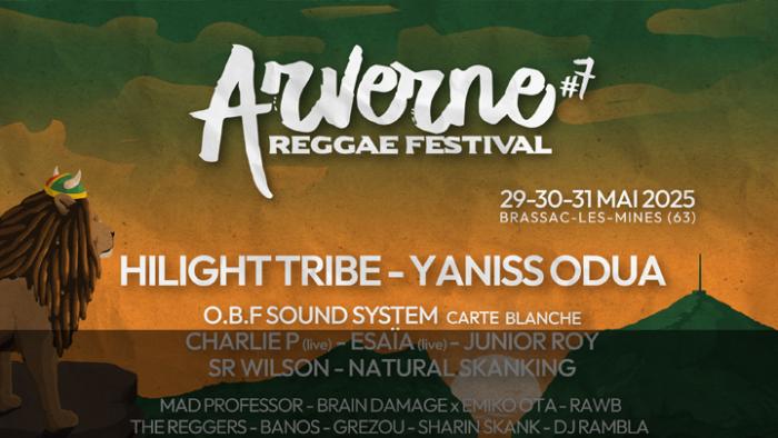 Arverne Reggae Festival 2025 : trois jours festivités en Auvergne