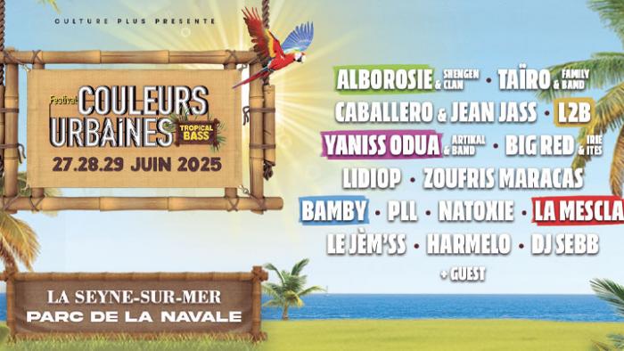 Grosse prog pour le Festival Couleurs Urbaines