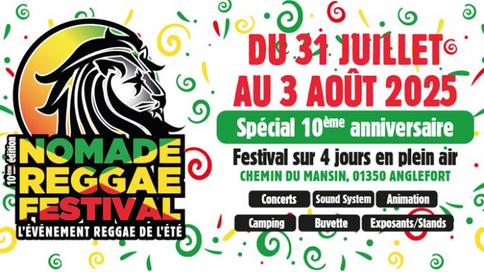 Nomade Reggae Festival : la prog complète !