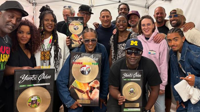 Double disque d'or pour Yaniss Odua