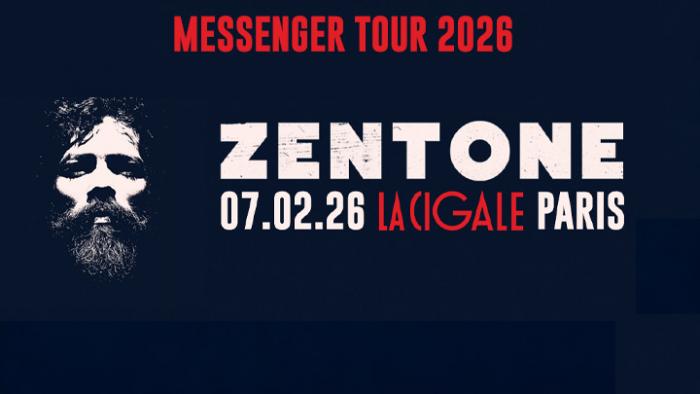 Zentone en tournée : date parisienne à La Cigale le 7 février