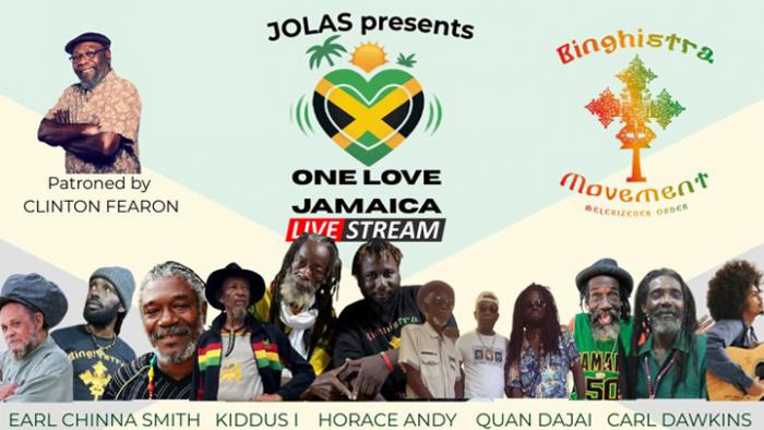 ONE LOVE JAMAICA : un live stream caritatif mondial