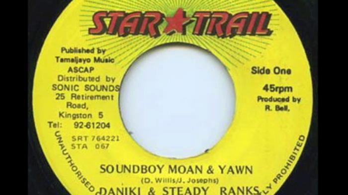 Morceau du jour : 'Soundboy Moan & Yawn' de Doniki & Steady Ranks