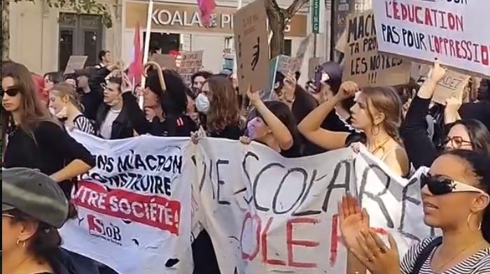 Daman en soutien aux lycéens