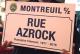 Une rue Azrock à Montreuil ?