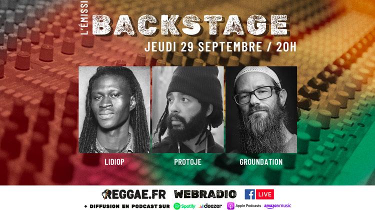 Backstage : Protoje, Lidiop, Groundation