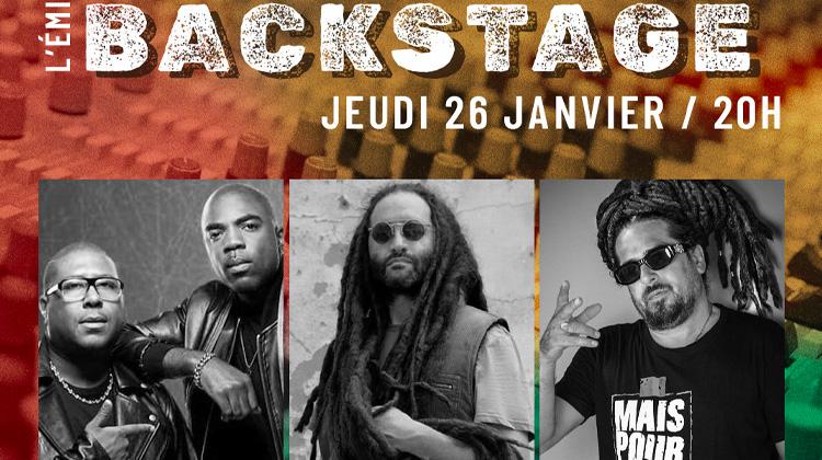 Backstage Neg'Marrons Alborosie Flamengo