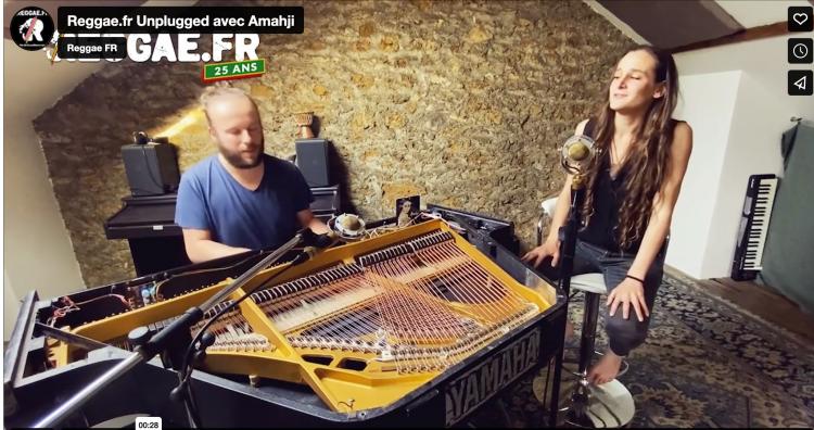 Reggae.fr Unplugged avec Amahji